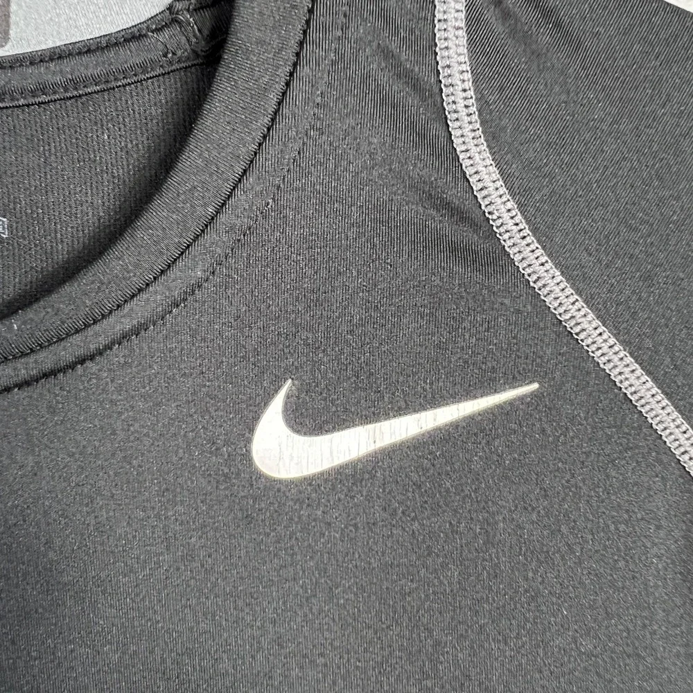 Nike Pro Shirt Mens Large Cool Fitted Long Sleeve Running Training Stretch Vent